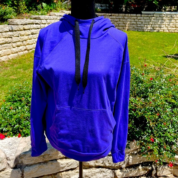 adidas Tops - Adidas Women’s purple Hoodie, size L